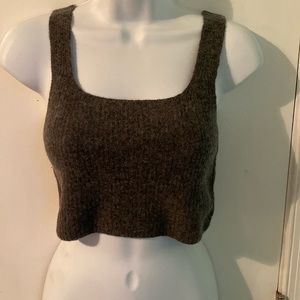 Everlane The Cozy wool blend stretch tank NWT